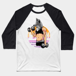 fox gym Baseball T-Shirt